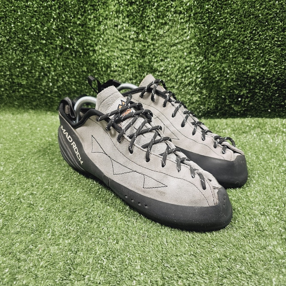 Mad Rock Phoenix Light Grey Athletic Climbing Shoes Mens Size US 10